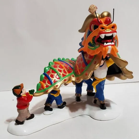 Dept. 56 The Dragon Parade Snow Village Christmas Village Accessory PLEASE READ - Picture 7 of 7